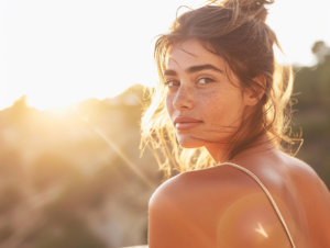 Bikini-Streifen Check