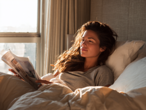 Matratze probeschlafen