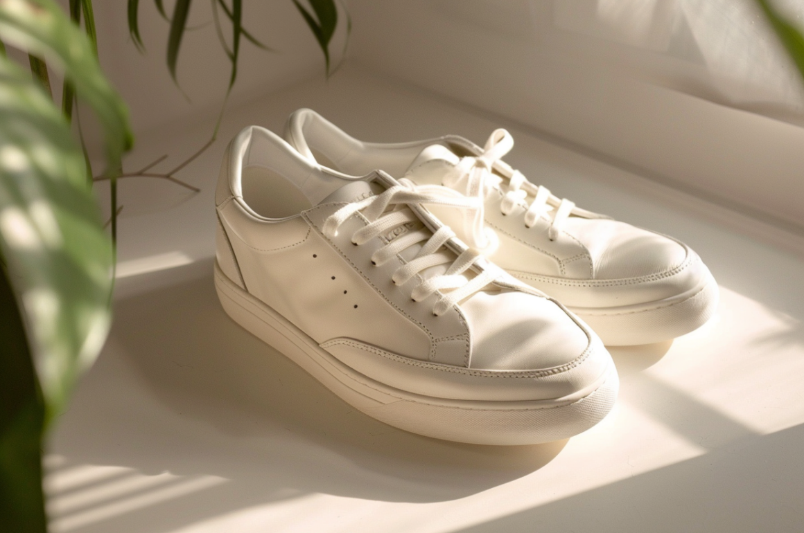 Weiße Sneaker Pflege